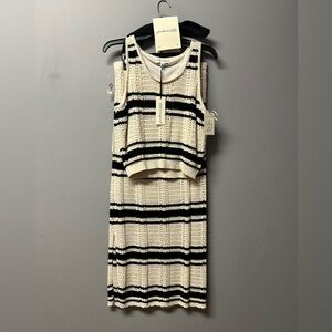 Freshman 1996 2 Piece Maxi Skirt Set